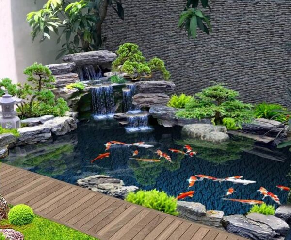 hồ cá koi đẹp