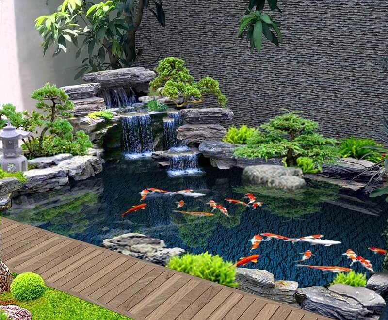 hồ cá koi đẹp