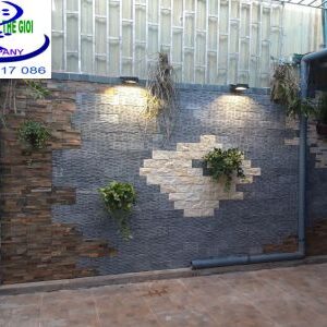 Tiểu cảnh tranh đá ốp tường Pleiku