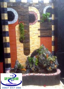 Tranh đá ốp tường ngoài trời
