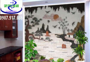 Tranh đá ốp tường nghệ thuật