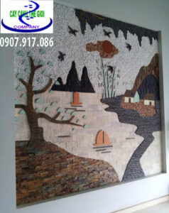 giá tranh đá ốp tường