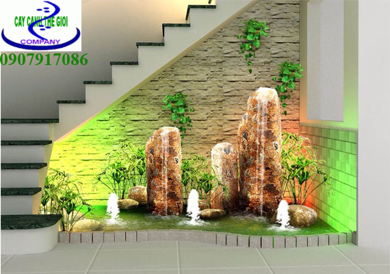 tieu-canh-cau-thang-116 tiểu cảnh gầm cầu thang đẹp