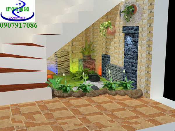 tieu-canh-cau-thang-118 Tiểu cảnh gầm cầu thang